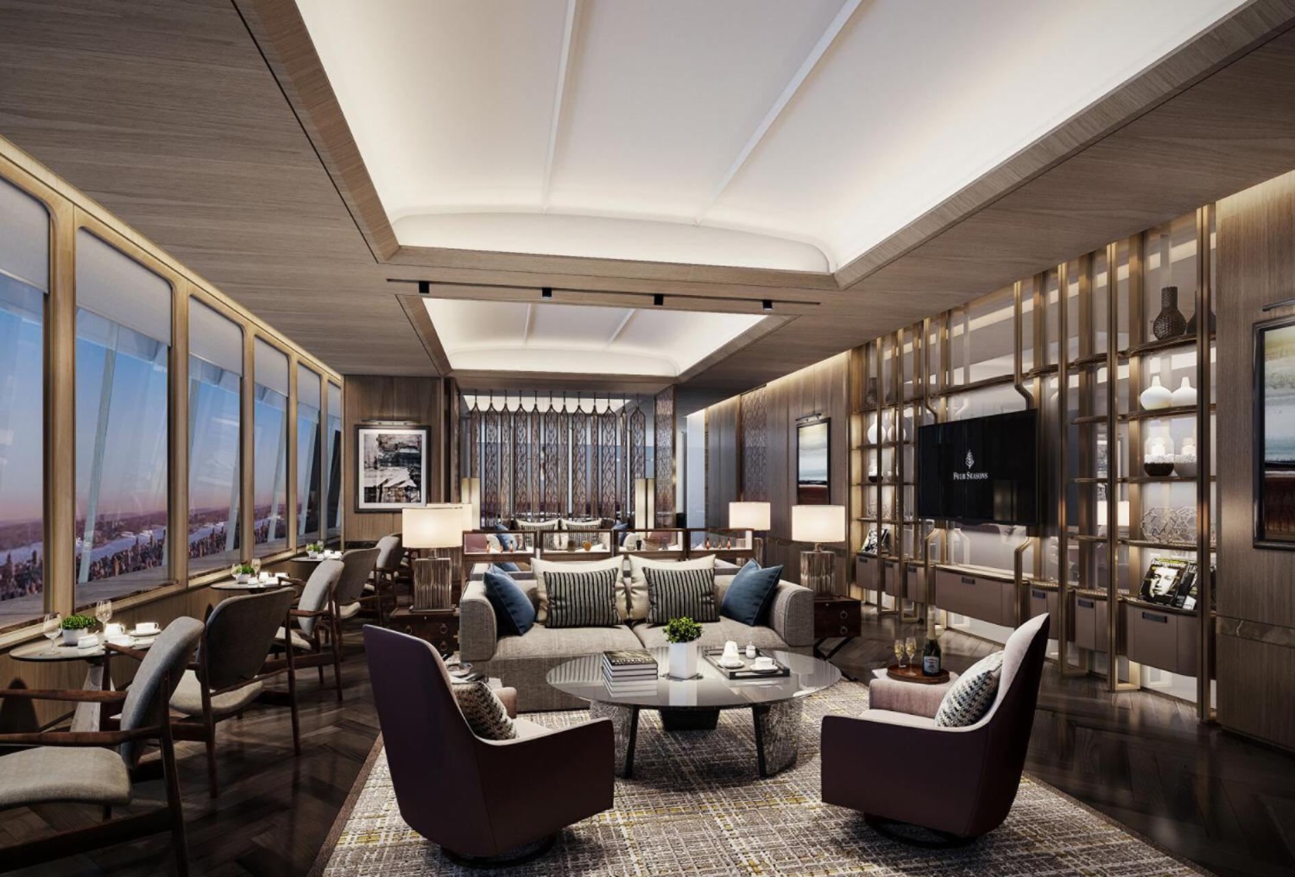 Four Seasons Hotel Далянь Екстер'єр фото
